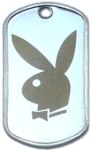 Playboy Military Dog Tag