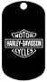 Harley Davidson Motorcycle Military Dog Tags