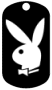 Playboy Bunny Military Dog Tags